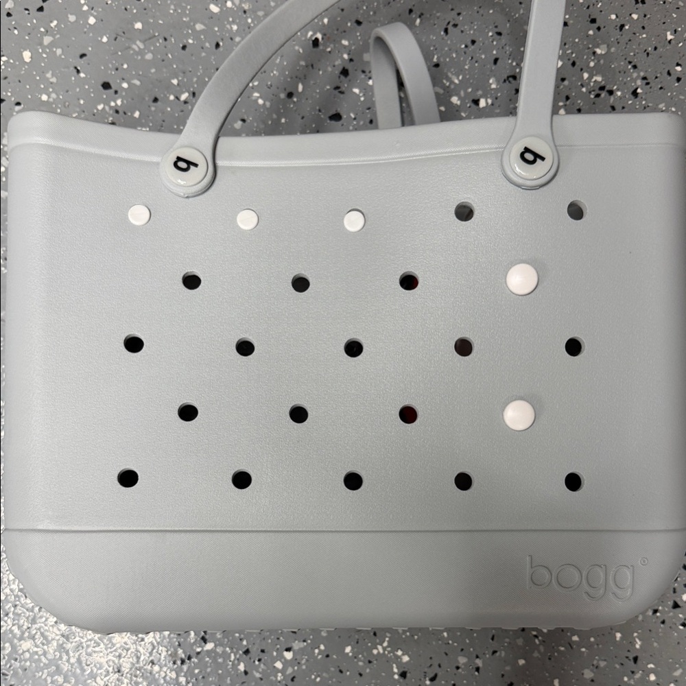 Bogg™ Gray Perforated Tote Bag